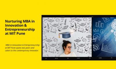 MBA in Innovation and Entrepreneurship at MIT Pune 