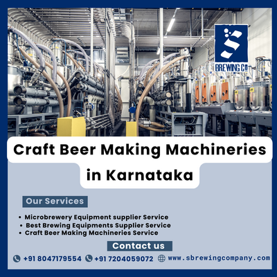 Craft Beer Making Machineries in Karnataka
