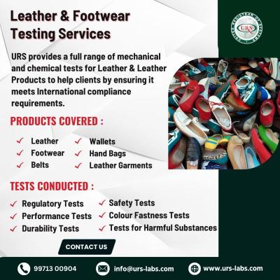 Reliable Leather Products Testing Lab in Agra - Agra Other