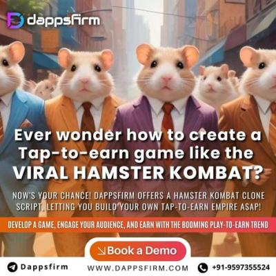 Enter the Crypto Gaming Market with a Hamster Kombat Clone script - Jakarta Other