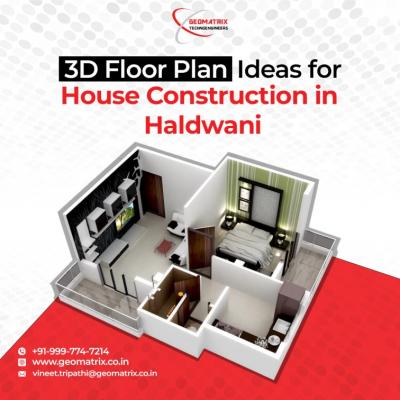 3D Floor Plan Ideas for House Construction in Haldwani