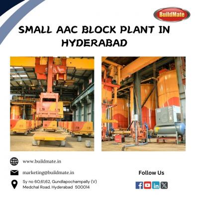 Small AAC block plant in Hyderabad