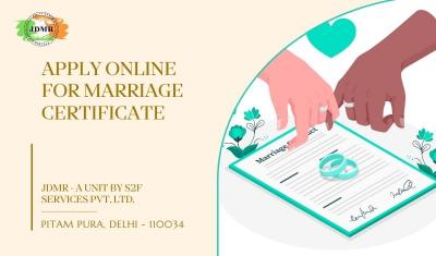 Apply Online for Marriage Certificate – JDMR