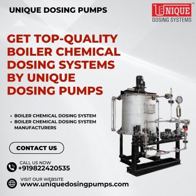Get Top-Quality Boiler Chemical Dosing Systems by Unique Dosing Pumps - Nashik Other