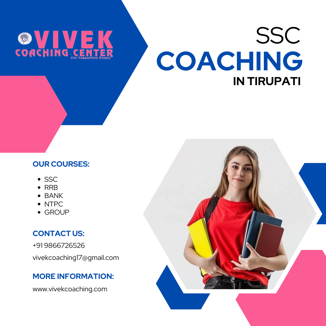 SSC Coaching in Tirupati  - Other Tutoring, Lessons
