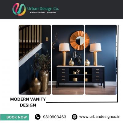 Modern Vanity Design in Gurgaon - Gurgaon Interior Designing