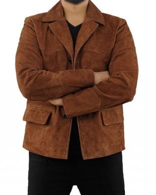 Mens Suede Jacket - Los Angeles Clothing