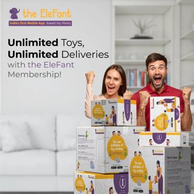 The EleFant Toy Library | Rental Toys for Kids: Toy Library Near Me - Mumbai Other
