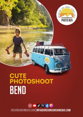 Cute Photoshoot Bend - Oregon Sunshine Bus