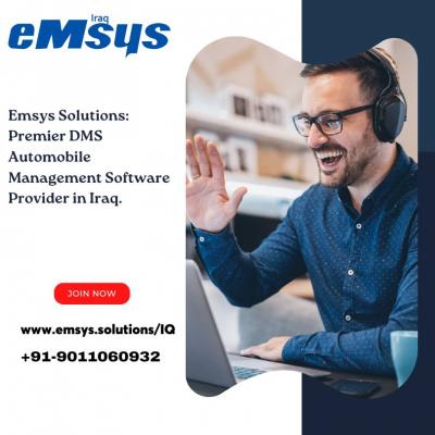   Emsys Solutions: Premier DMS Automobile Management  Software Provider in Iraq.