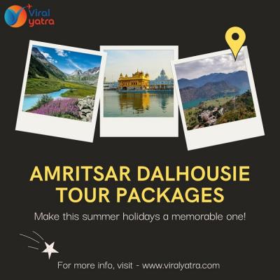 Book Dalhousie Dharamshala Amritsar Tour Packages Online - Viral Yatra - Chandigarh Other