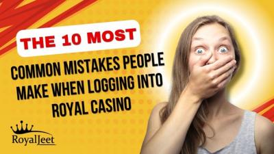 The 10 Most Common Mistakes People Make When Logging into Royal Casino - Bangalore Other