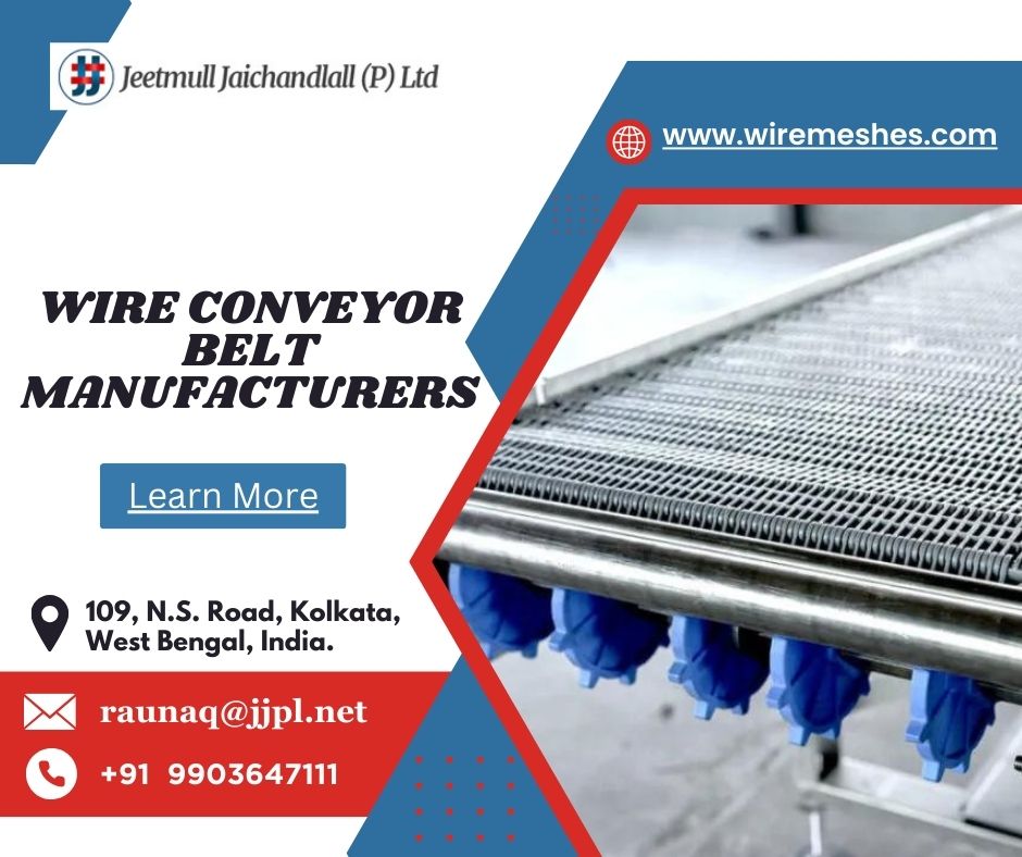 Wire Conveyor Belt Manufacturers - Kolkata Other