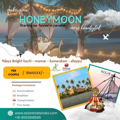 Kerala Honeymoon Tour Packages -  Asian Trails India - Thiruvananthapuram Other