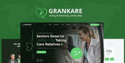 Grankare - Senior Care WordPress Theme! 👵👴💖