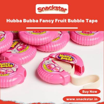 Buy Hubba Bubba Fancy Fruit Bubble Tape from Snackstar