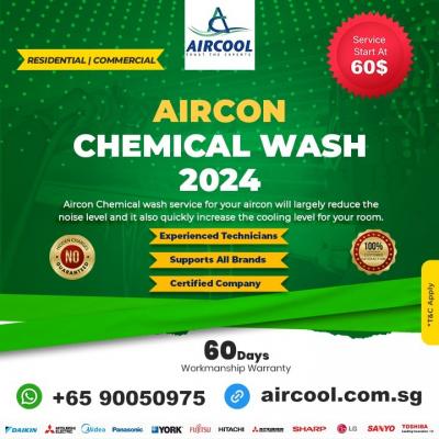 Aircon Chemical wash - Singapore Region Professional Services