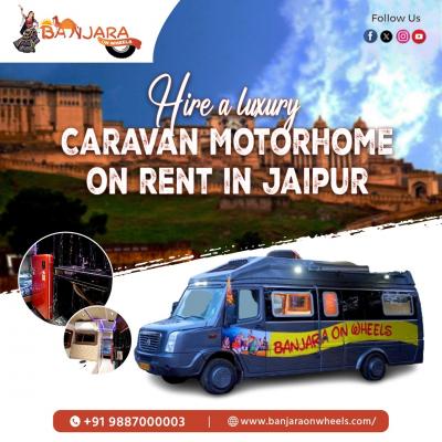  Hire a Luxury Caravan Motorhome On Rent In Jaipur 