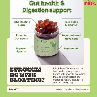 Balance Your Gut with Rite Balance Gummies – Probiotic Gummies That Work