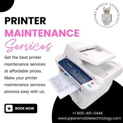 Take Printer Fixing Services Near Me in Michigan