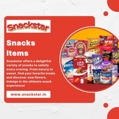 Snackstar- Buy Our Exciting Range of Snacks Items!