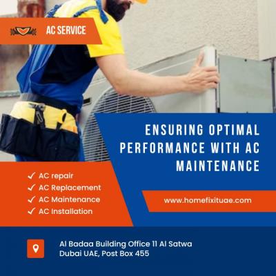 Expert AC Maintenance Services in Dubai - Home Fixit UAE