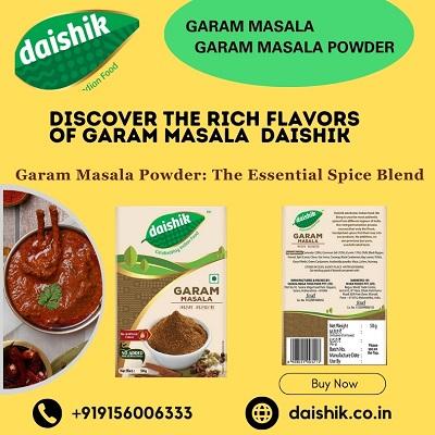 Discover the Rich Flavors of Garam Masala | Daishik