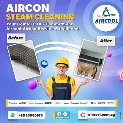 Aircon Steam cleaning - Singapore Region Professional Services