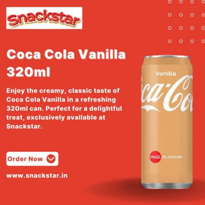 Buy Coca Cola Vanilla 320ml at Snackstar