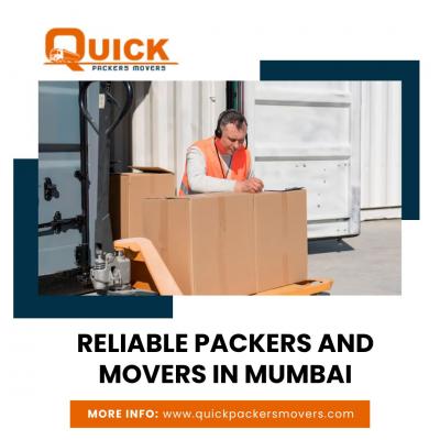 Reliable Packers and Movers in Mumbai