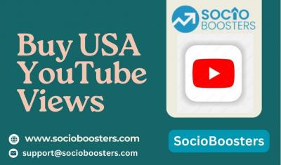 Buy USA YouTube Views - SocioBoosters