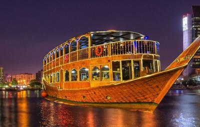 Dhow Cruise Dubai: Sunset Splendor on Traditional Waters - Dubai Hotels, Motels, Resorts, Restaurants