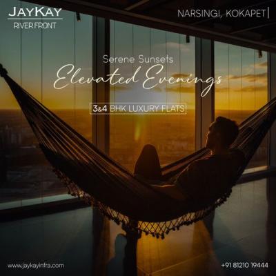 3 and 4BHK gated community apartments in Narsingi | JayKay Infra