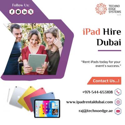 How Does iPad Hire Dubai Boost Business?