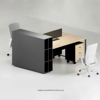 2 Cluster Advanced Workstation In Dubai Online - Highmoon Office Furniture - Ajman Furniture