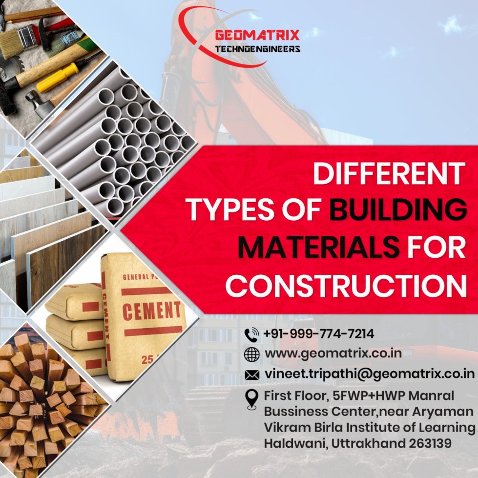 Different Types of Building Materials for Construction