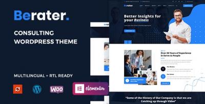 📢✨ Berater - Consulting WordPress Theme ✨📢