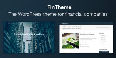 💼💰 FinTheme - Finance & Consultants WordPress Theme 🌐📈