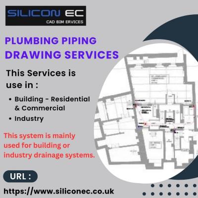 Get the quality work of Plumbing Piping Drawing Services