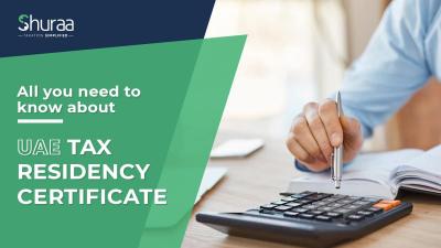 What is the benefit of tax residency certificate in UAE?