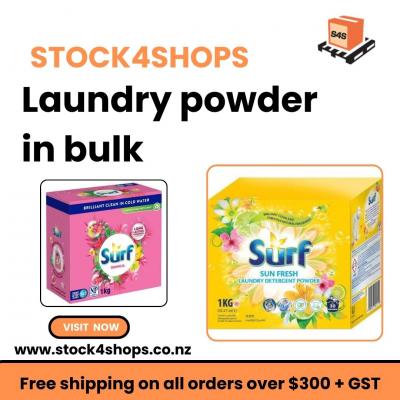 Laundry powder in bulk - Stock4Shops