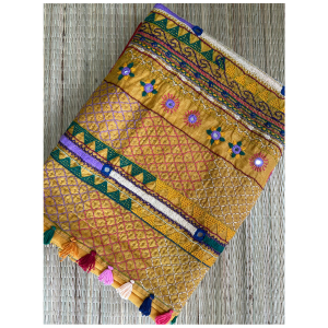 Lambani Embroidery Saree – Tittibha Exclusive