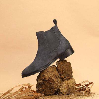 Men’s Grey Chelsea Boots - Bennetic