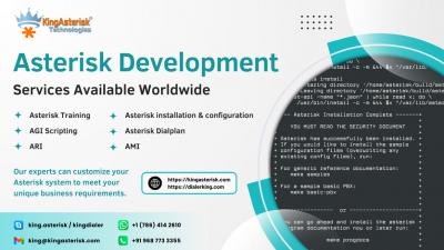 Asterisk Development Services Available Worldwide.