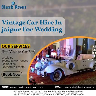 Hire Vintage Cars on Rent - Classic Rover Travel