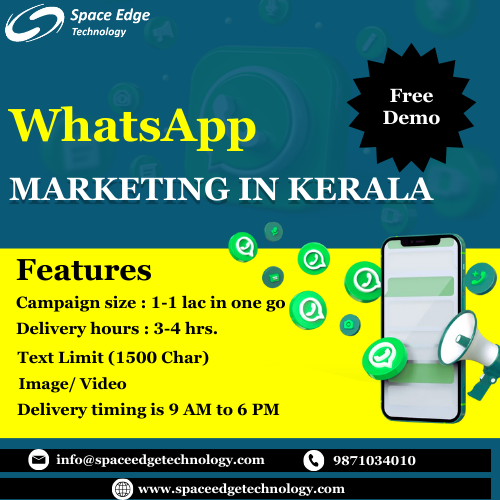 Use WhatsApp Marketing Service for Business Promotion in Kerala - Thiruvananthapuram Other