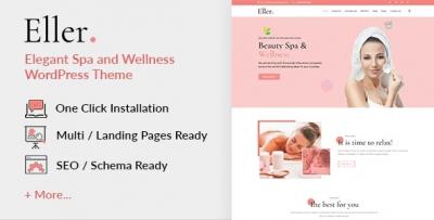 Eller - Elegant Spa & Wellness WordPress Theme