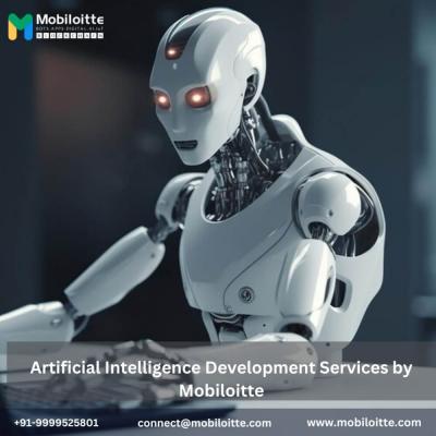 Artificial Intelligence Development Services by Mobiloitte - Delhi Computer