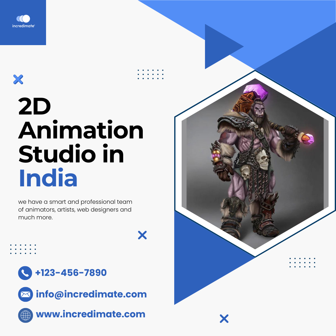 Top-notch 2D Animation Services in India