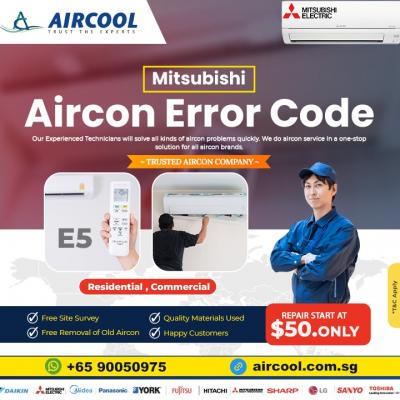 Mitsubishi Aircon Error Code - Singapore Region Professional Services